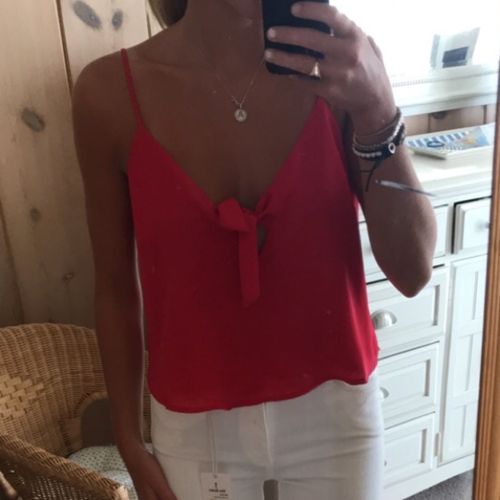 LUSH hot pink/red tank